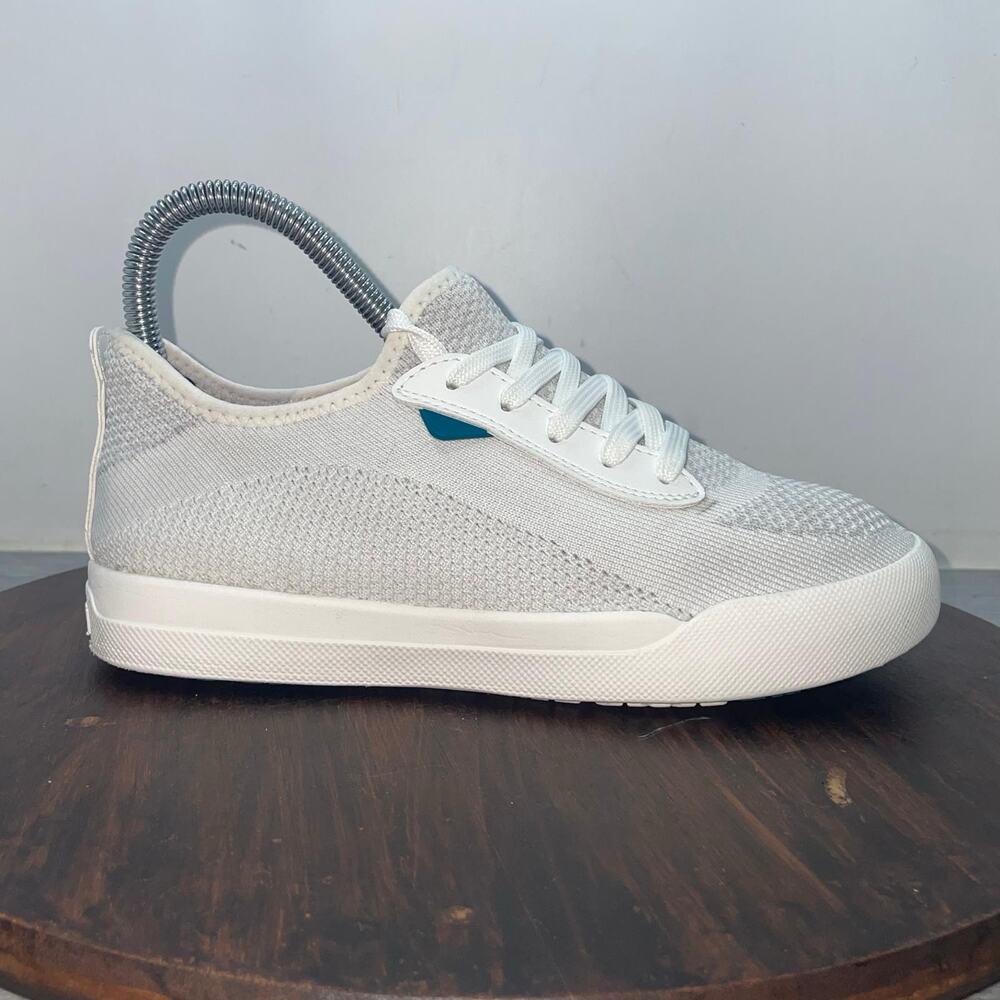 Vessi Shoes Womens Size 5 Weekend 1.5 Marble White Waterproof Athletic Sneakers